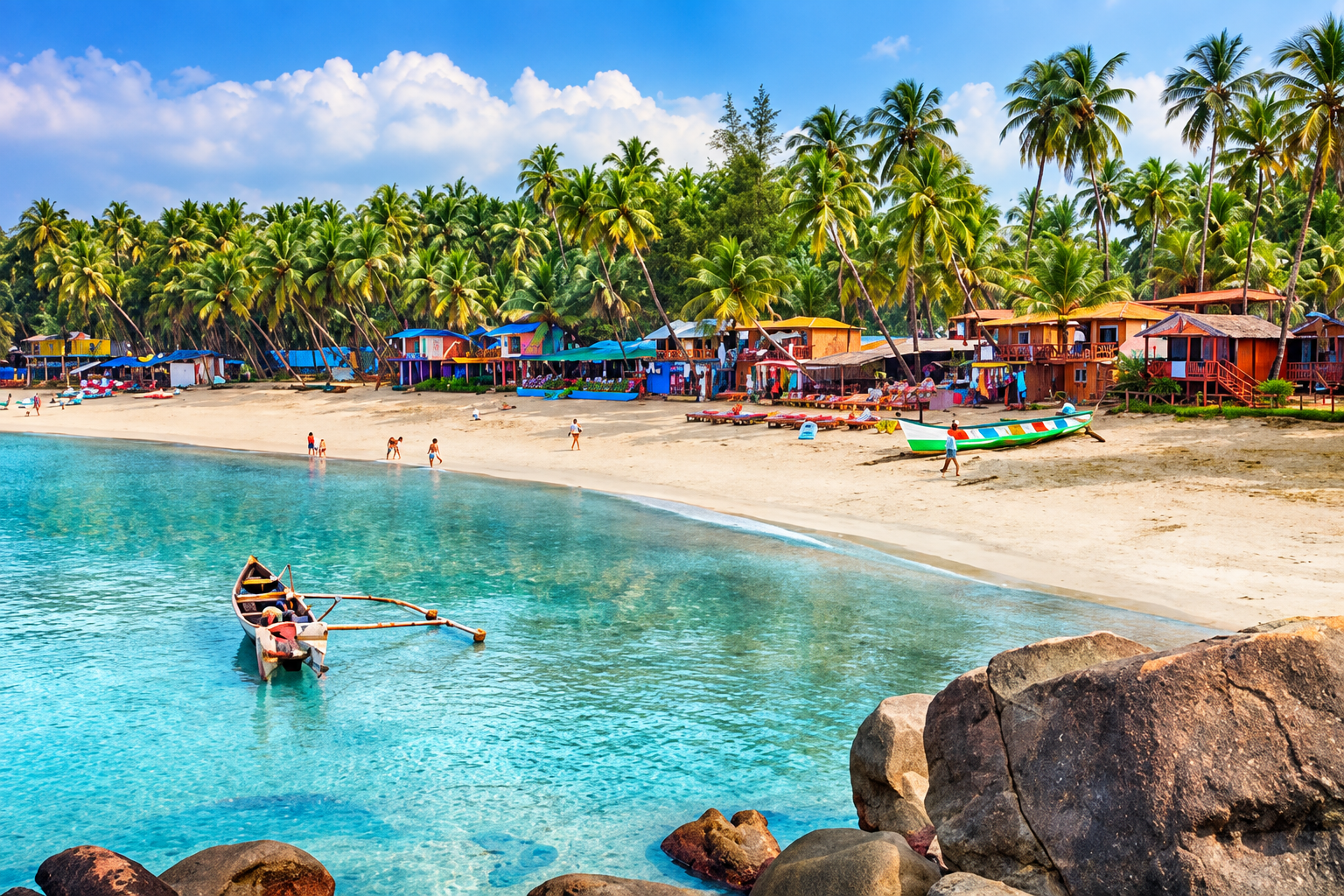 Goa beach destination