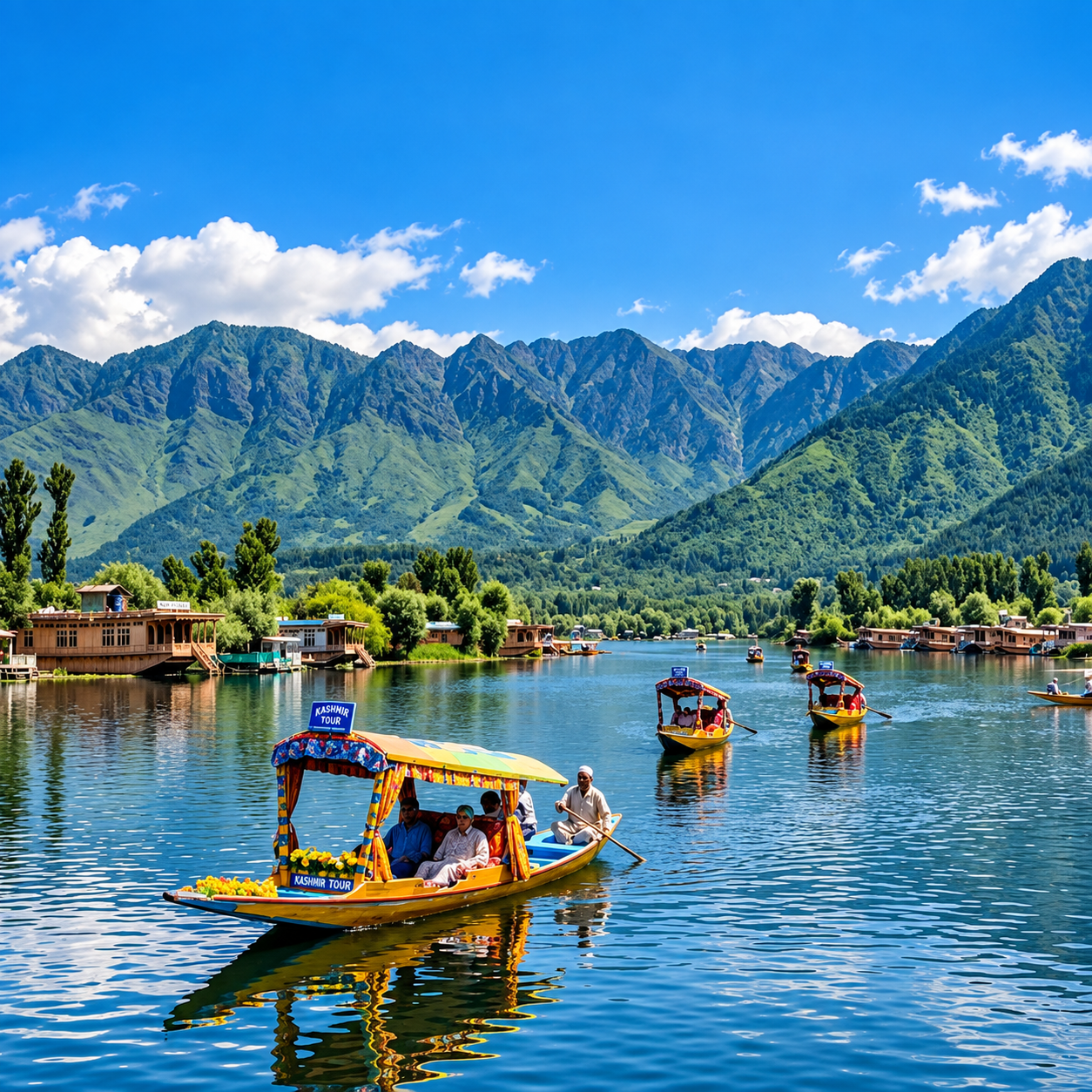 Kashmir mountain landscape